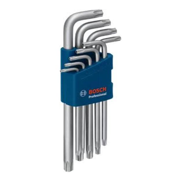 Immagine di Bosch Set 9 Chiavi A Brugola Torx - 1600A01TH4